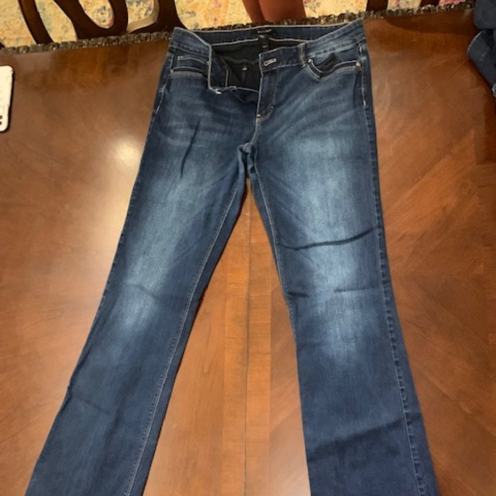 White House Black Market Boot Cut Jeans Size 10